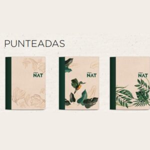 CUADERNO LEDESMA NAT 16X21 X 42H. PUNTEADO T/F (9000414)