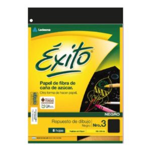 REPUESTO DE DIBUJO EXITO N°3 NEGRO X 5H. (101951)