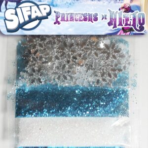 BRILLANTINA SIFAP C/FORMA EN BLISTER X 5U. (PRINCESA DE HIELO)