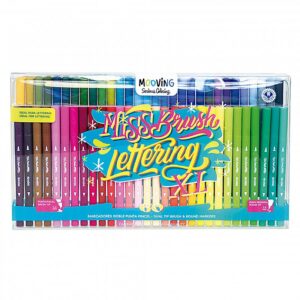 MARCADOR MOOVING DOBLE PUNTA BLISTER COLORES X 60U. (3091060)