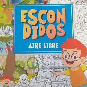 LIBRO PARA PINTAR TRIPULANTES ESCONDIDOS AIRE LIBRE (HO02)