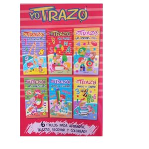 LIBRO YO TRAZO V/MODELOS EDITORIAL BETINA (2068/2069/2070/2071)