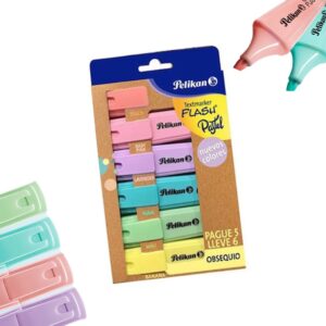 RESALTADOR PELIKAN FLASH PASTEL BLISTER X6 C/SURTIDOS (L041900462)