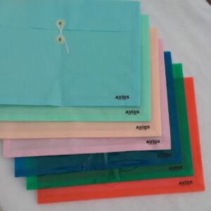 SOBRE AVIOS OFICIO C/HILO PASTEL HORIZONTAL (1364)