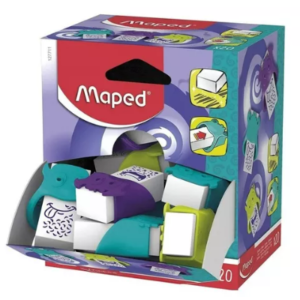 GOMA DE BORRAR MAPED C/DISEÑO X20 (127711)