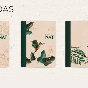 CUADERNO LEDESMA NAT 16X21 X42H RAYADO T/FORRADA (9000415)