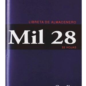 LIBRETA 1028 ALMACENERO