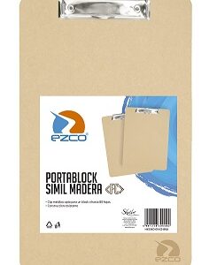 PORTA BLOCK EZCO OFICIO DE MADERA (305250-FC)