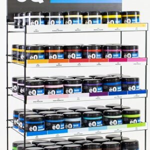 EXHIBIDOR EQ ARTE BASES ACRILICAS X 200CC. COL/SURT (9995-3700) X 180U