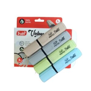 RESALTADOR TRABI PASTEL VINTAGE SURTIDO X 4U. (TR45990)