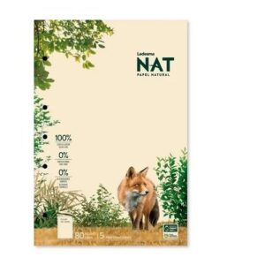 BLOCK LEDESMA NAT A4 PEG X80H. LISO (104978)