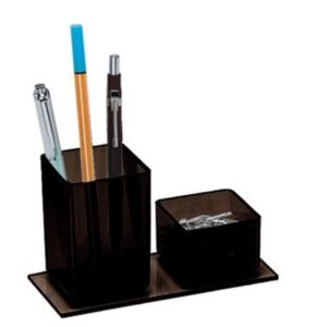 ORGANIZADOR DE ESCRITORIO ACRILICO 2 DIV. ACRIMET V/COLORES