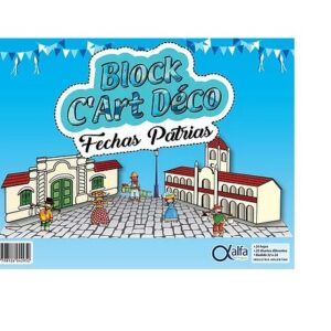 BLOCK GLOSS FECHAS PATRIAS 20H. 32X24 (99106)