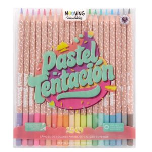 LAPIZ COLOR MOOVING PASTEL X20U. (3011120)