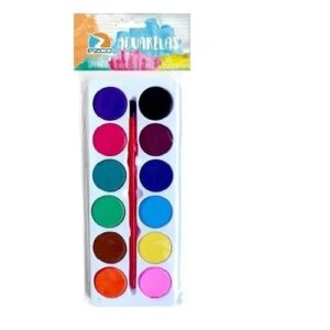 ACUARELA EZCO X 12 COLORES BILSTER (404008)