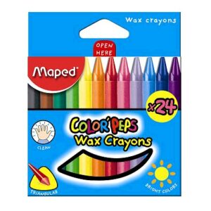CRAYONES MAPED DE CERA X24 (861013)