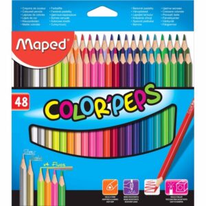 LAPIZ COLOR MAPED PEPS X48U. LARGOS (832048)