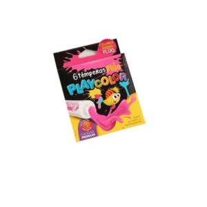 TEMPERA PLAYCOLOR X 6U. 8CC FLUO