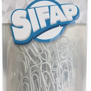 CLIPS SIFAP FORRADO BLACK & WHITE Nº6 DOYPACK X 50U. (23006300)