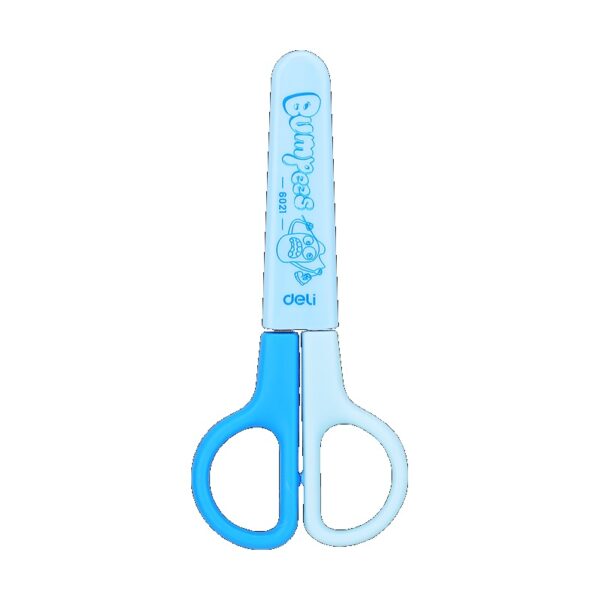 TIJERA DELI ESCOLAR NIVEL INICIAL C/FUNDA 121MM (E6021)