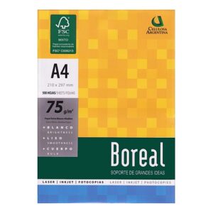 RESMA BOREAL A4 75GRS