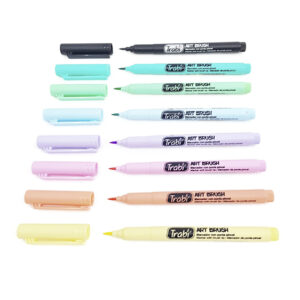 MARCADOR TRABI ART BRUSH PASTEL PUNTA PINCEL X6U.(TR5957)