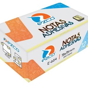 NOTAS ADHESIVAS EZCO 75X75X100 (E-654)