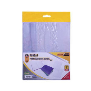 FUNDA LAMA P/CUADERNO ABC X 3U. PVC (4125X3)