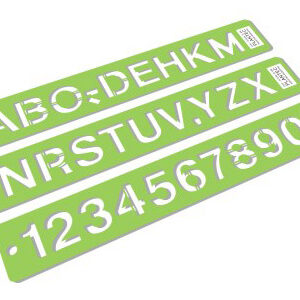 LETRAS Y NUMEROS PLANTEC HELVETICA PVC IMP. ALTURA:100MM (2299)