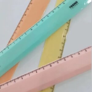 REGLA LIGGO TREND COLORS 20CM BLISTER X24 (180-0211)
