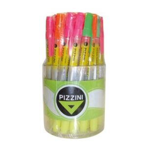 RESALTADOR PIZZINI DOBLE COLOR PUNTA BISELADA X 36 CS (1282X36)