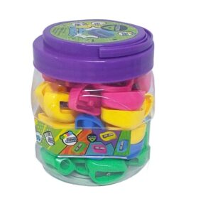 SACAPUNTAS PLASTICO MEDIANO PIZZINI X50U (S910)