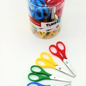 TIJERA SKYCOLOR C/SURTIDOS 12MM X24U (KG79010)