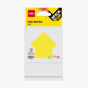 NOTAS AUTOADHESIVAS DELI NEON SHAPE (EA031/32)