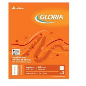 REPUESTO GLORIA A4 X96H RAYADO (102588)