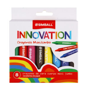 CRAYONES SIMBALL X8 MAXI JUMBO