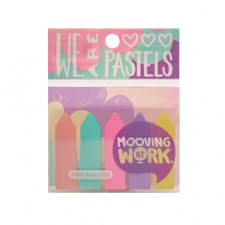 BANDERITAS SEÑALADORES MOOVING PASTEL X 125U (2102100201)