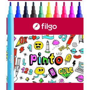 MARCADOR ESCOLAR FILGO V/COLORES X10U. (CM2220-E10-SUR)