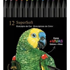 LAPIZ COLOR FABER CASTELL SUPER SOFT X12U. LARGOS (210712)