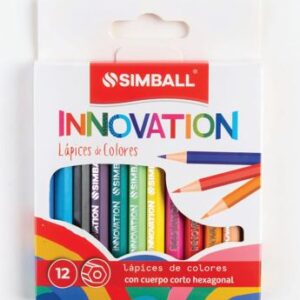 LAPIZ COLOR SIMBALL INNOVATION X12U. CORTOS (0215019912)