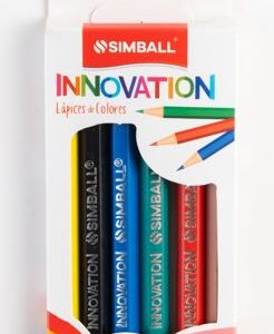 LAPIZ COLOR SIMBALL INNOVATION  X6U. CORTOS (0215019906)
