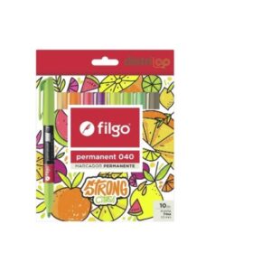 MARCADOR FILGO 040 ESTUCHE X10U. STRONG CITRUS (PM040-E10-CIT)
