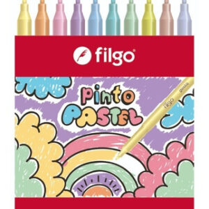 MARCADOR FILGO PINTO ESTUCHE X10U. PASTEL  (CM2220-E10-PAS)