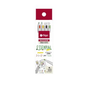 RESALTADOR FILGO MULTILIGHTER DOBLE PUNTA ESSENTIAL X4U (MTLF-E4-ESN)