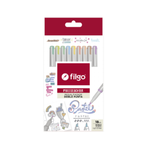 RESALTADOR FILGO MULTILIGHTER DOBLE PUNTA PASTEL X18U (MTLF-E18-PAS)