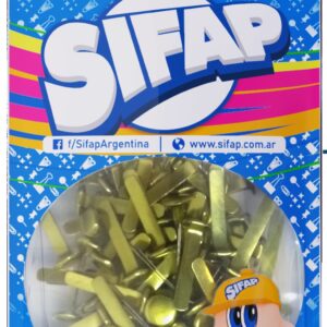 BROCHE SIFAP DORADO MARIPOSA Nº4 DOYPACK X 100U. (2500600004)