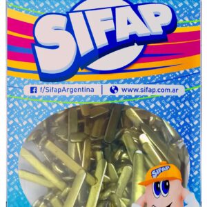 BROCHE SIFAP DORADO MARIPOSA Nº8 DOYPACK X 100U. (2500600008)
