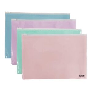 SOBRE AVIOS A4 C/CIERRE TRANSPARENTE (1320)