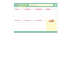 ORGANIZADOR SEMANAL REYSA PLANNER A5 CON TAPA (1042)