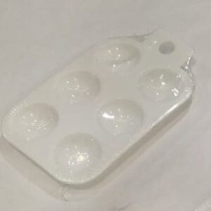 PALETA MEZCLADORA EQ RECTANGULAR 6 CAVIDADES.